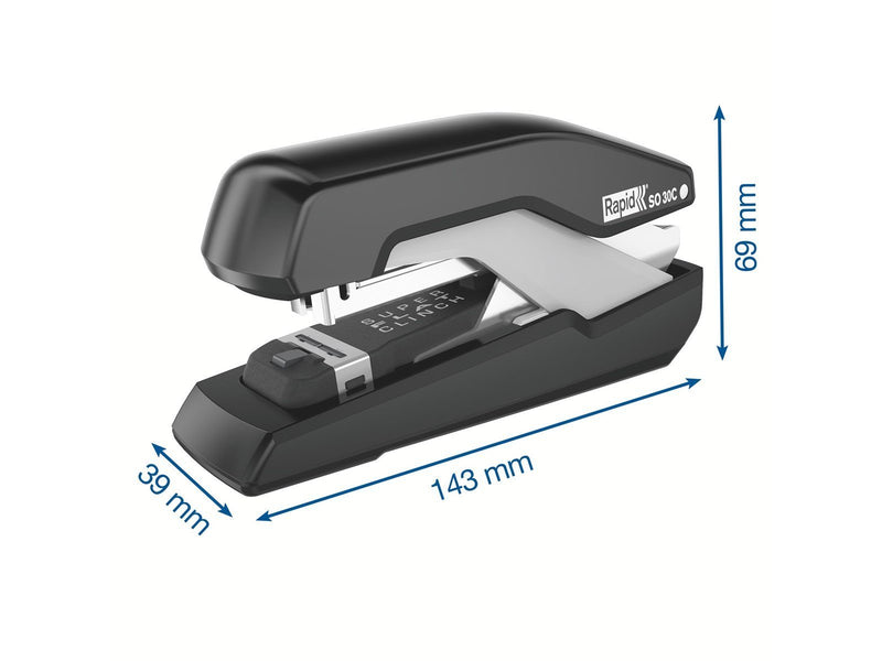 Rapid  Supreme Omnipress® Heftgerät SO30c Schwarz