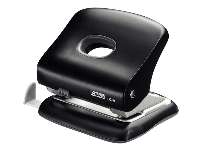 Rapid  Bürolocher FC30 Schwarz