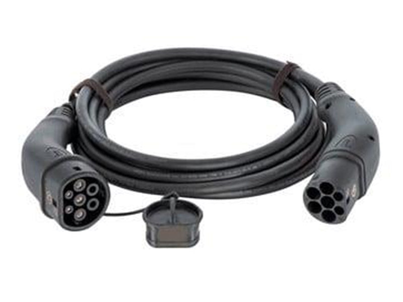 Harting Charging Cable 2 x Type 2, 16A, 11kW, 3 phase, 5 m, black