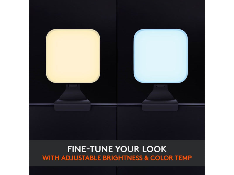 Logitech Litra Glow Premium Streaming Light with TrueSoft - Graphite