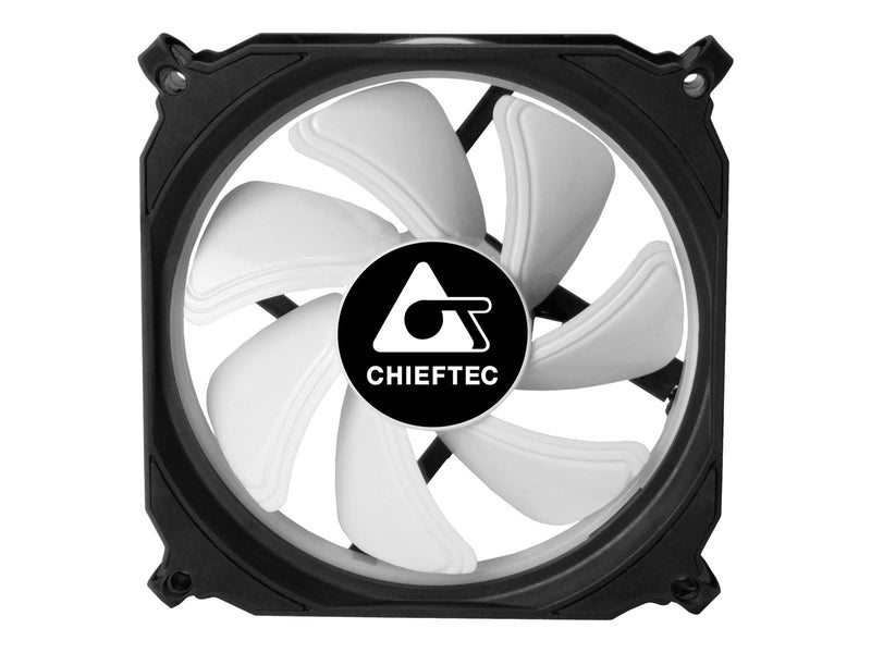 Chieftec CF-1225-RGB 1er-RGB Tornado Tornado - Gehäuselüfter - 120mm - Schwarz