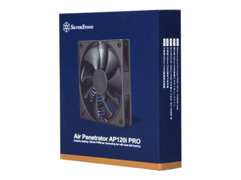 SilverStone SST-AP120i-PRO 120x120x25 - Gehäuselüfter - 120mm - Schwarz