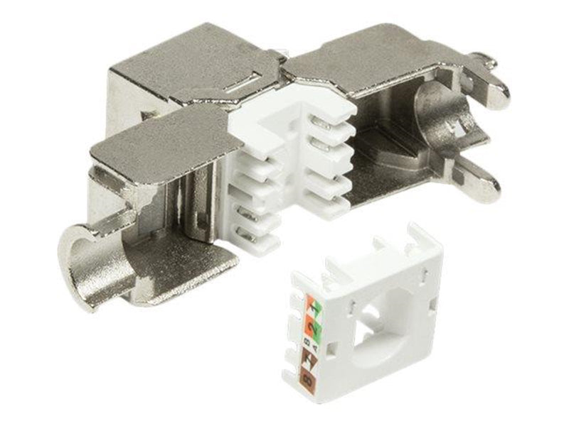 LogiLink Cat.6A Keystone Jack STP AWG 22-26 toolless 16 mm width