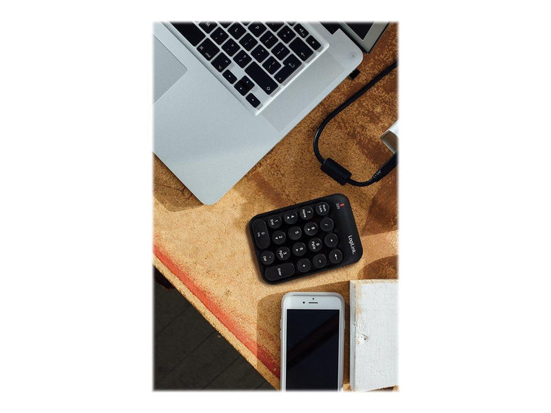 LogiLink Wireless keyboard 2.4 GHz with touchpad - Tastaturen - Schwarz