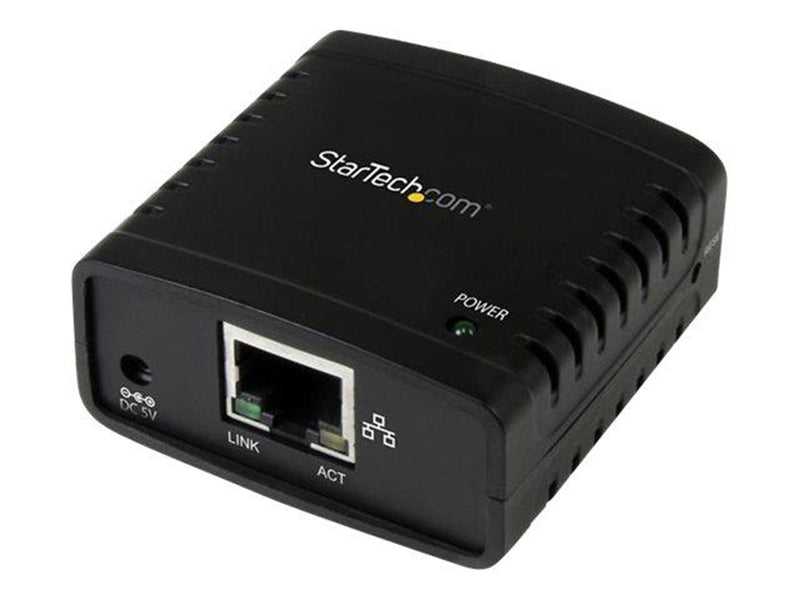 StarTech.com PM1115U2 10/100Mbps Ethernet to USB 2.0 Network LPR Print Server