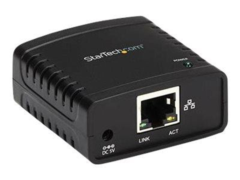 StarTech.com PM1115U2 10/100Mbps Ethernet to USB 2.0 Network LPR Print Server