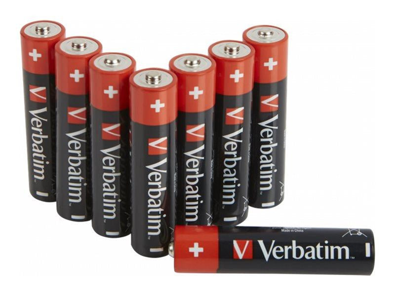 Verbatim 1x8  Alkaline battery Micro AAA LR 03