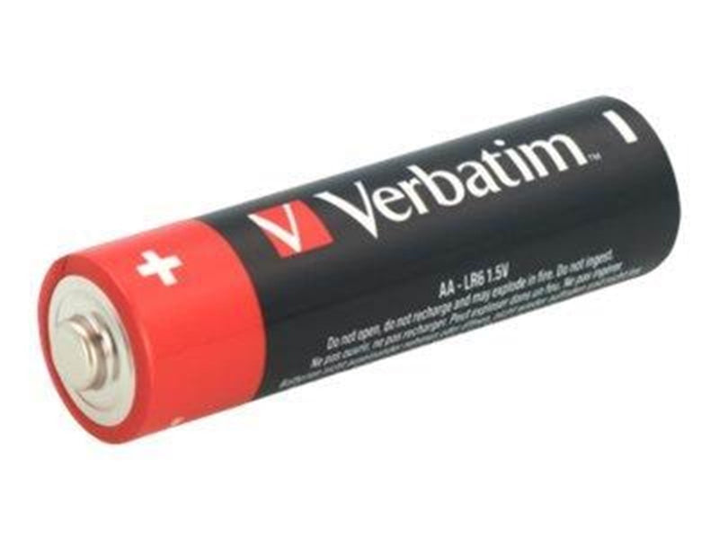 Verbatim battery - 4 x AA / LR6 - Alkaline