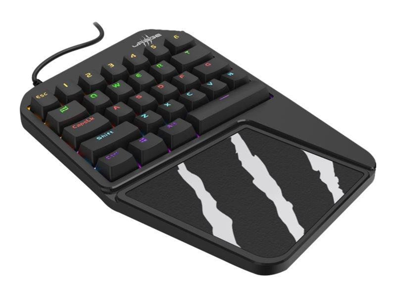 Hama uRage Exodus 410 One-Handed - Tastaturen - Schwarz