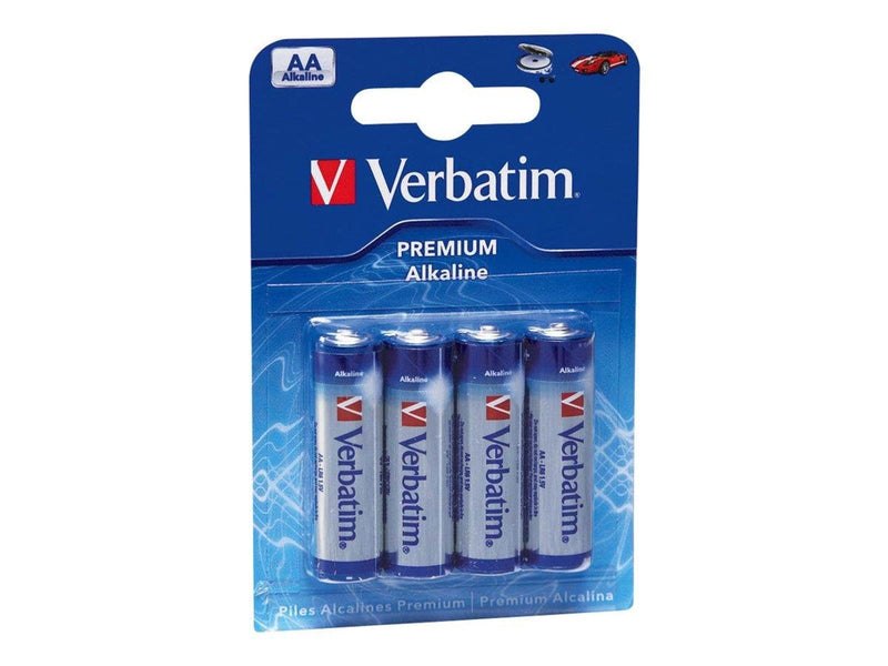 Verbatim battery - 4 x AA type - Alkaline
