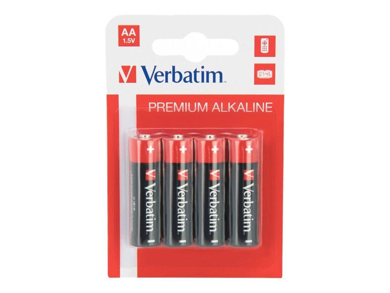 Verbatim battery - 4 x AA type - Alkaline