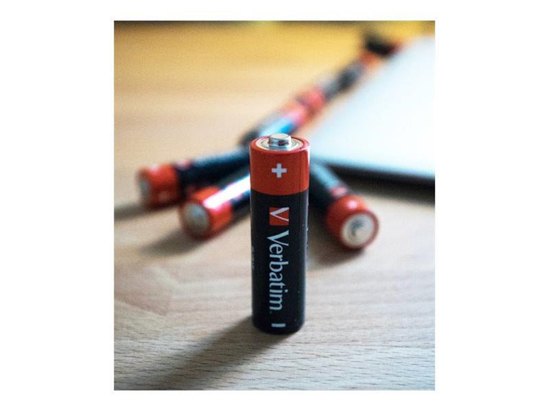 Verbatim battery - 4 x AA type - Alkaline