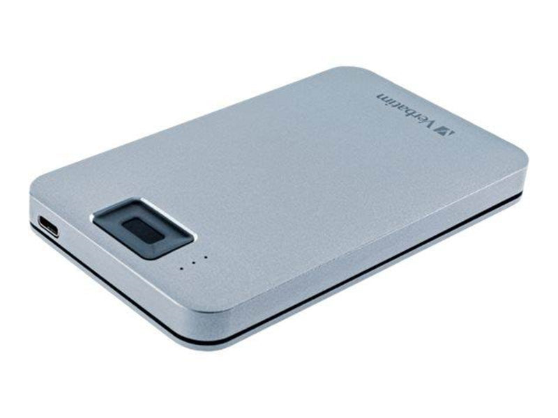 Verbatim Executive Fingerprint Secure - Extern Festplatte - 1TB - Grau