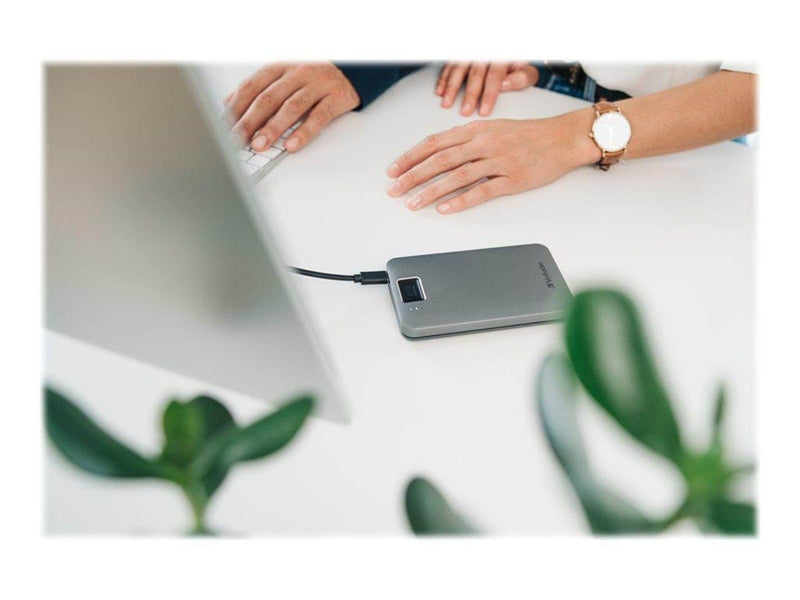 Verbatim Executive Fingerprint Secure - Extern Festplatte - 1TB - Grau
