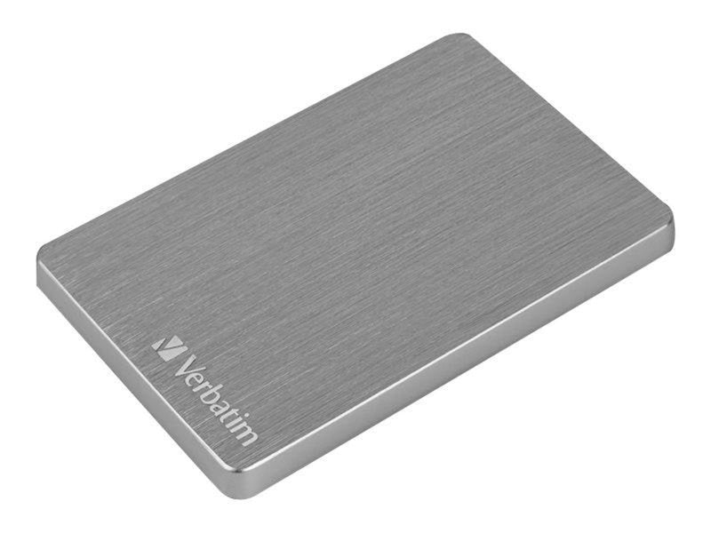 Verbatim Store 'n' Go Slim - Extern Festplatte - 2TB - Silber