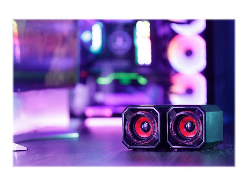 Verbatim SureFire Gator Eye Gaming Speakers Red