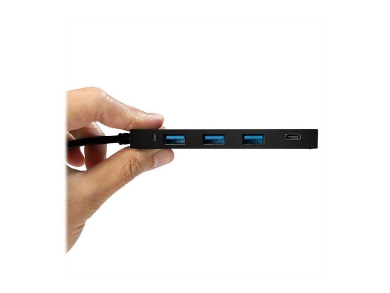 LogiLink Ultra-slim USB 3.2 Gen 1x1 USB-C 4-port hub USB-Hubs - 4 - Schwarz