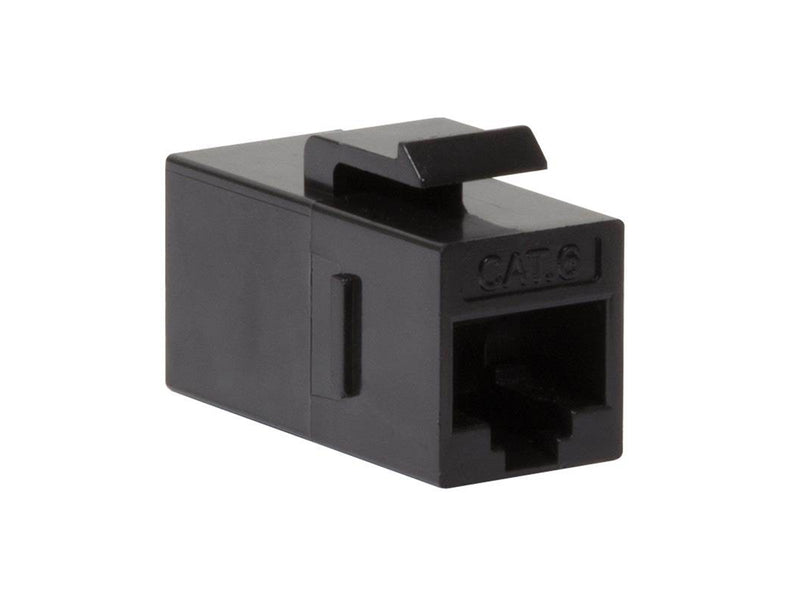 LogiLink NK4012 Cat.6 Keystone Inline Coupler UTP 14.5 mm width black (1-Pack)