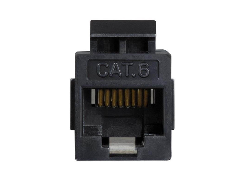 LogiLink NK4012 Cat.6 Keystone Inline Coupler UTP 14.5 mm width black (1-Pack)