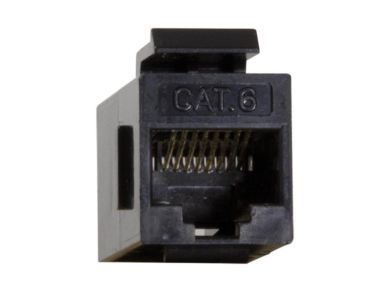 LogiLink NK4012 Cat.6 Keystone Inline Coupler UTP 14.5 mm width black (1-Pack)
