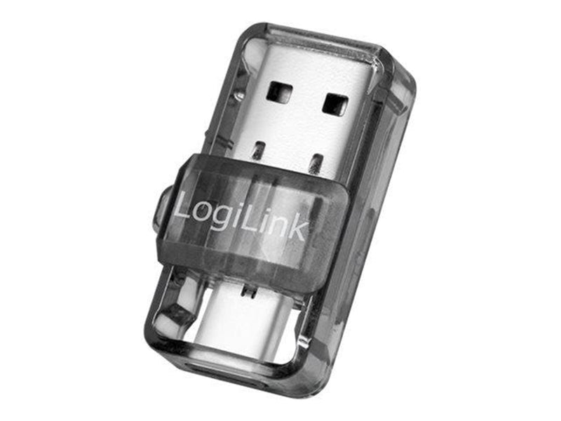LogiLink Bluetooth 5.0 adapter USB 3.2 USB-A and USB-C (1-Pack)