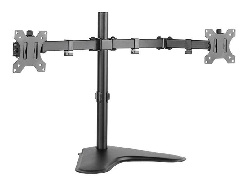 LogiLink Dual monitor stand 13–32" steel arm length: each 460 mm