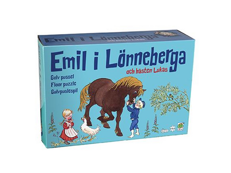 Forlaget Globe Emil of Lönneberga - Floor Puzzle Boden
