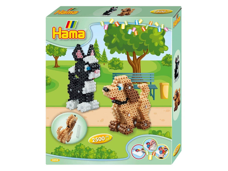 Hama Bead Set - Cat and Dog 2500 pcs