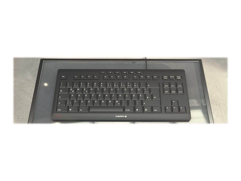 Cherry STREAM KEYBOARD TKL - Tastaturen - Belgien - Schwarz