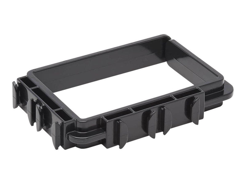 Tripp Lite Cable Management D-Rings Rack Enclosures Button Mount 3x4in 12Pk - D-ring cable management kit