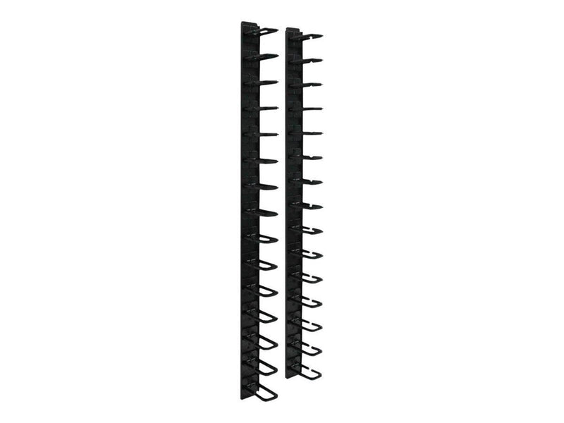 Tripp Lite Rack Enclosure Cabinet 6ft Horizontal Cable Ring Flexible 6' - rack cable management kit