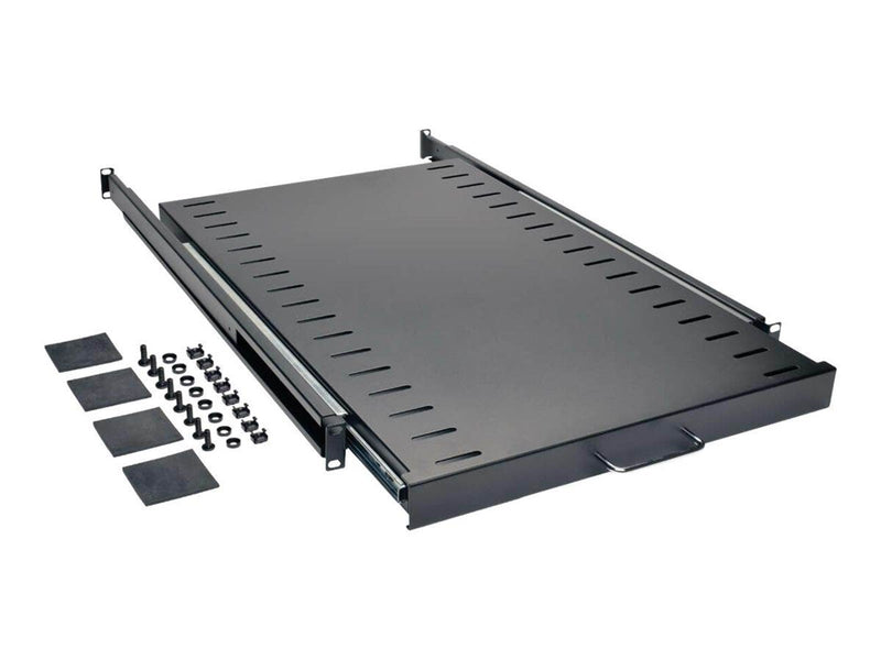 Tripp Lite Rack Enclosure Cabinet Standard Sliding Shelf 50lb Capacity - rack shelf