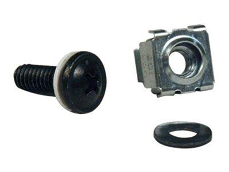 Tripp Lite Rack Enclosure Square Hole Hardware 12-24 Screws & Washers 50PC - rack mounting kit