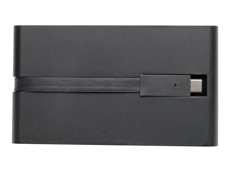 Tripp Lite USB-C Laptop Docking Station - HDMI VGA GbE 4K @ 30 Hz Thunderbolt 3 USB-A USB-C PD Charging 3.0 Black - docking stat