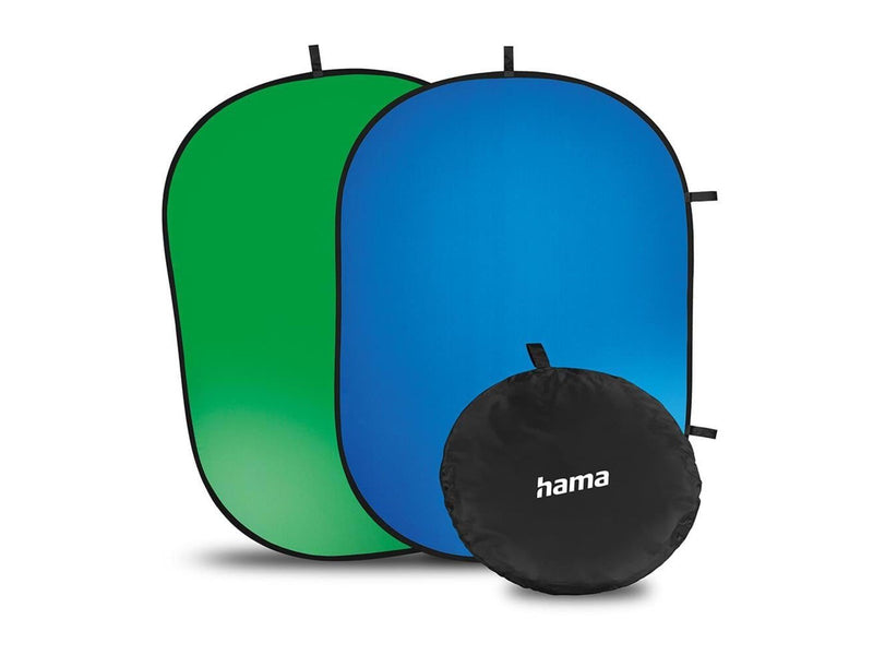 Hama "2in1" Folding Background Green/Blue 150 x 200 cm