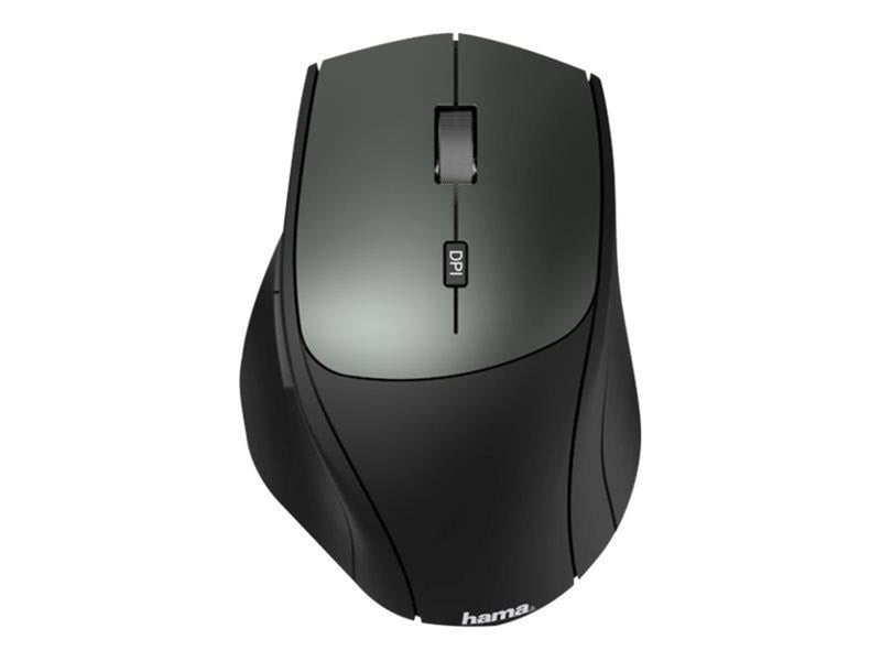 Hama MW-600 - mouse - black anthracite - Maus (Schwarz)