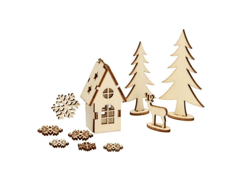 Creativ Company Create and Decorate your Christmas Decoration House