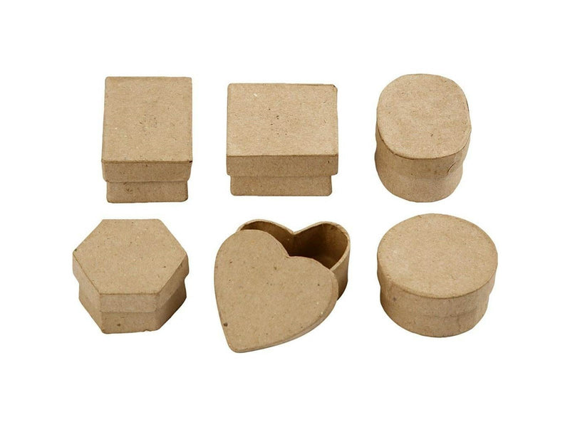 Creativ Company Storage boxes Papier maché Small 6pcs.