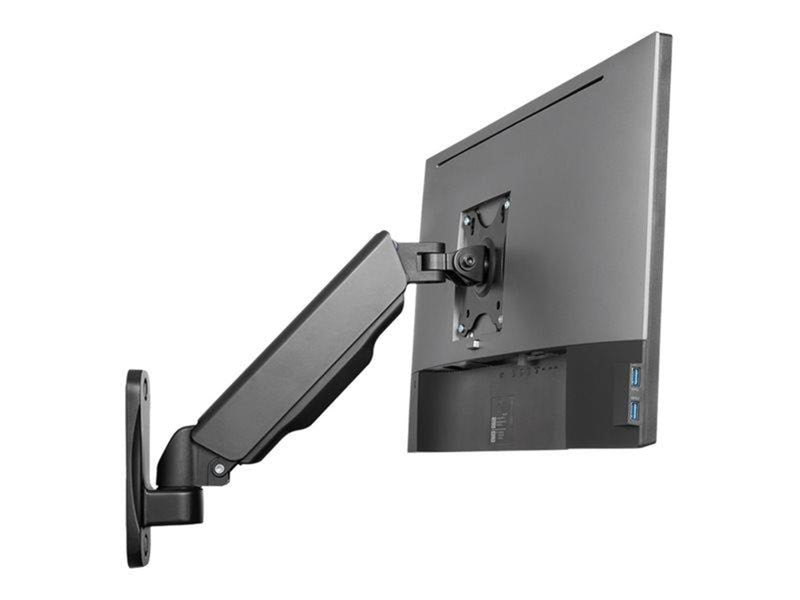 LogiLink Monitor wall mount 17–32" gas spring 90–380 mm