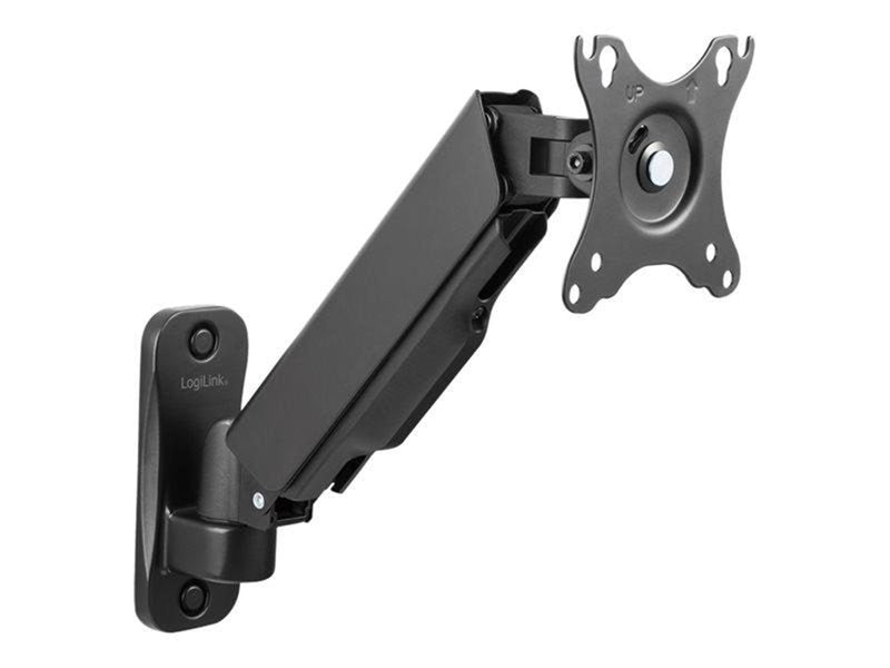 LogiLink Monitor wall mount 17–32" gas spring 90–380 mm