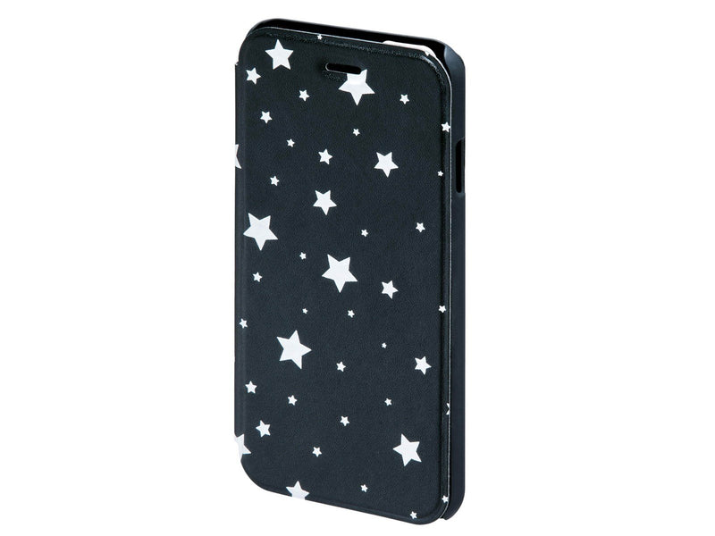 Hama "Luminous Stars" Booklet Case for Apple iPhone 6/6s black/white