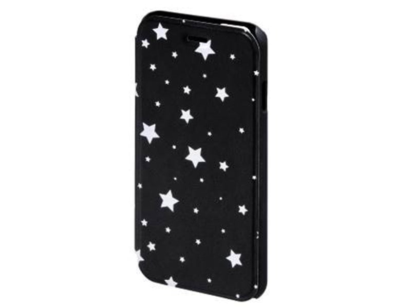 Hama "Luminous Stars" Booklet Case for Apple iPhone 6/6s black/white