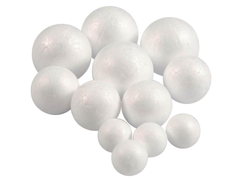Creativ Company Polystyrene Balls White 12pcs.