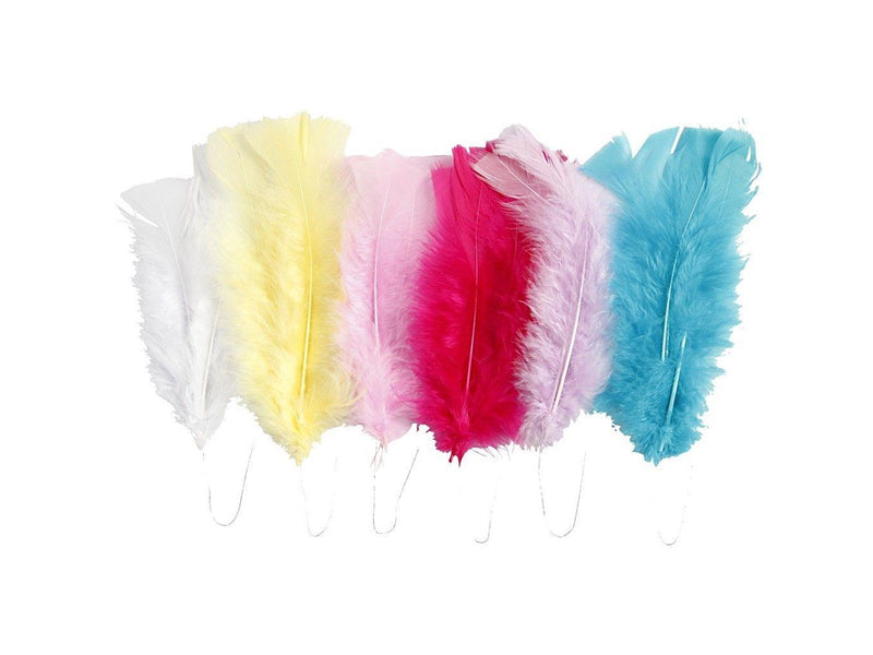 Creativ Company Feathers in Various Colors 11-17cm 18pcs.