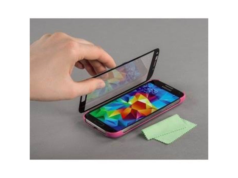 Hama "Mirror" Booklet Case for Samsung Galaxy S5 (Neo) pink/silver