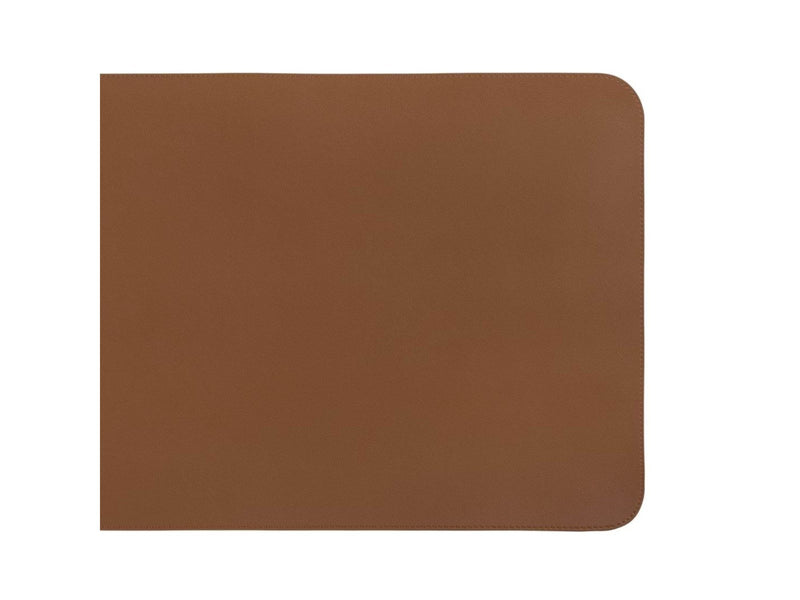 Alterzone PAD Desktop Nachhaltige vegane Lederoberfläche, Cognac Brown