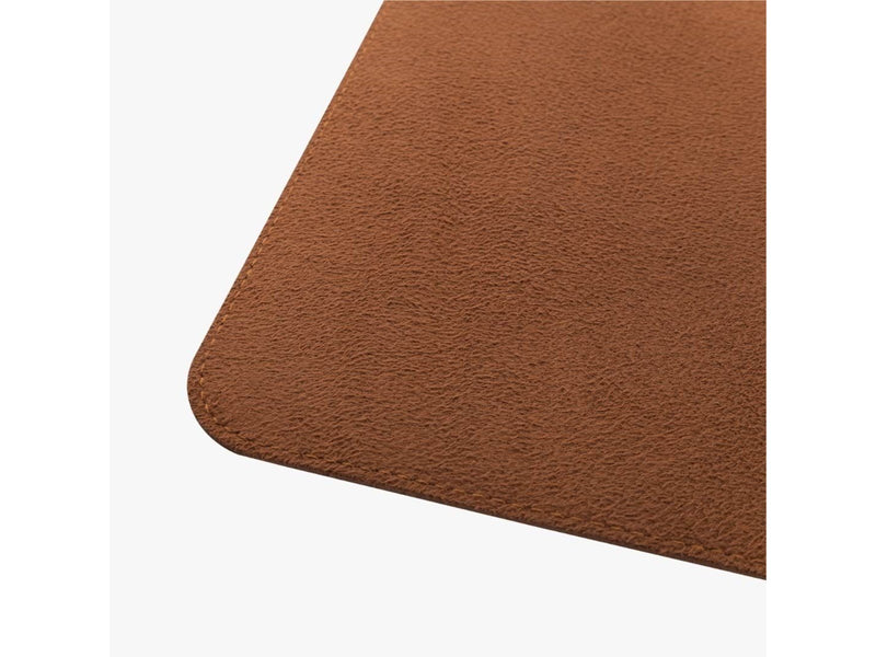 Alterzone PAD Desktop Nachhaltige vegane Lederoberfläche, Cognac Brown