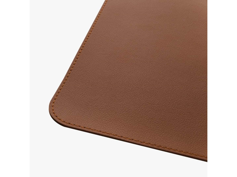 Alterzone PAD Desktop Nachhaltige vegane Lederoberfläche, Cognac Brown
