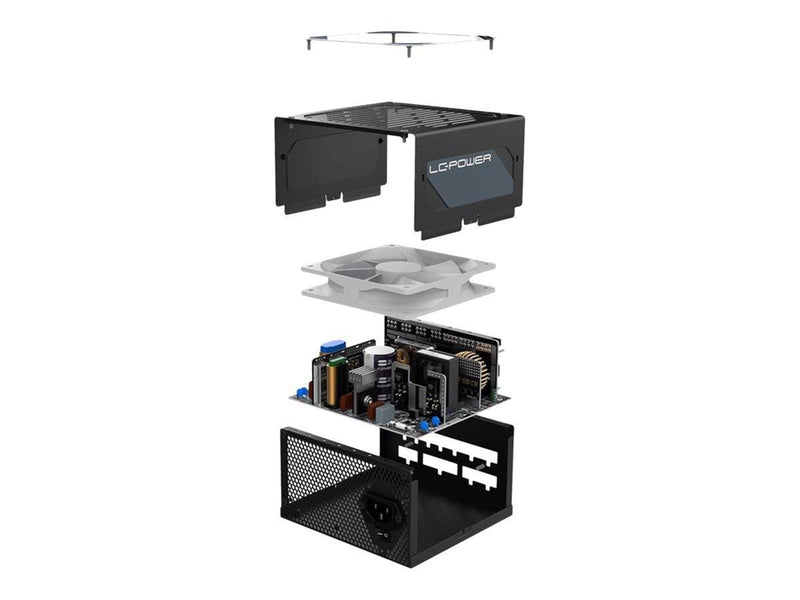 LC Power LC1000M V2.31 Netzteile - 1000 Watt - 120 mm - ATX - 80 Plus Gold zertifiziert