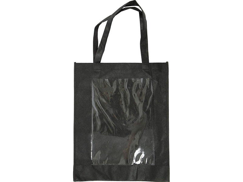 Creativ Company Shoulder Bag with Plastic Front Black